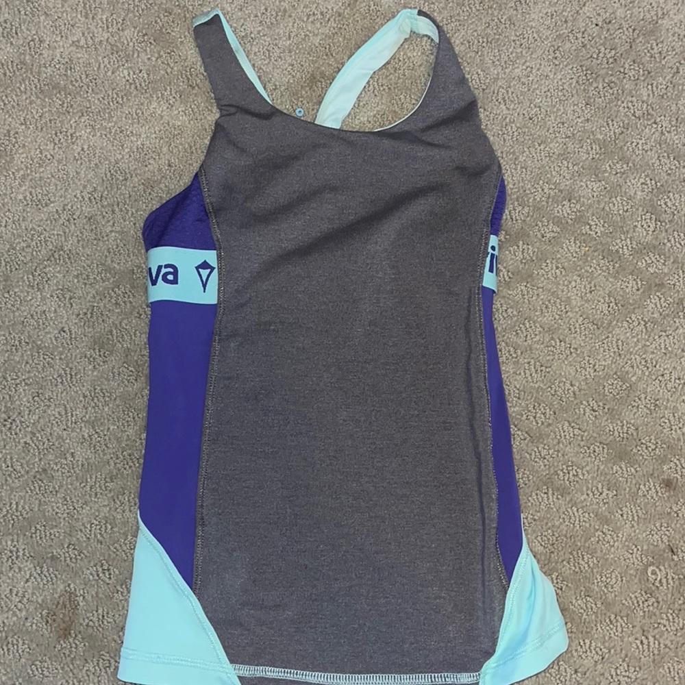 Grey Ivivva tank top, size 7(in kids)